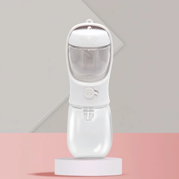 Portable Dog Water Bottle with Food Storage